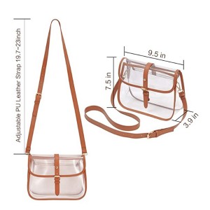 Clear PVC Cross body Bag