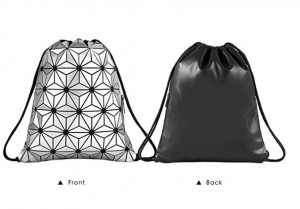 Holographic Drawstring Backpack