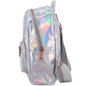 Mini Holographic Laser School Backpack Travel Casual Daypack