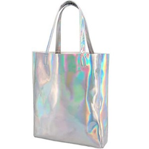 Shiny Holographic Tote Bag