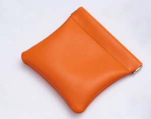 PU Leather Slim Jewelry Pouch