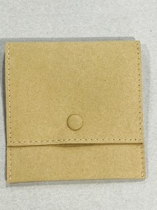 Suede Travel Jewelry Pouch