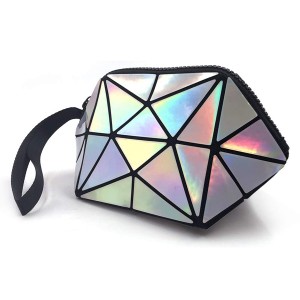 Foldable Holographic makeup bag