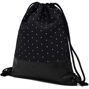 Polka Dot Drawstring Backpack