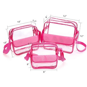 Transparent Cross body Bag Clear Shoulder Bag