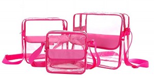 Transparent Cross body Bag Clear Shoulder Bag