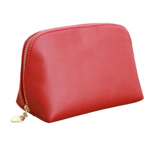 Synthetic Leather Cosmetic Bag