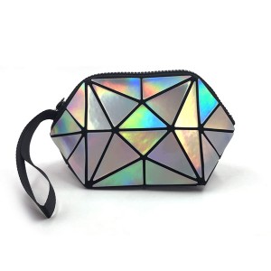 Foldable Holographic makeup bag
