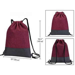 Drawstring Backpack Sports Bag