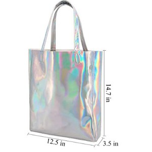 Shiny Holographic Tote Bag