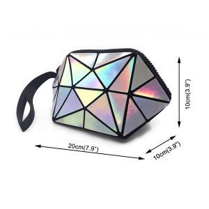 Foldable Holographic makeup bag