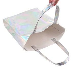 Shiny Holographic Tote Bag