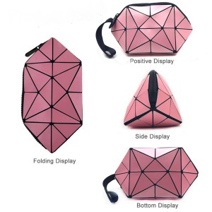 Foldable Holographic makeup bag
