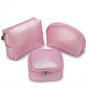 PU  Cosmetic Bag Set