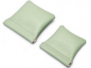 PU Leather Slim Jewelry Pouch