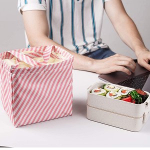 Reusable cooler lunch tote/bag