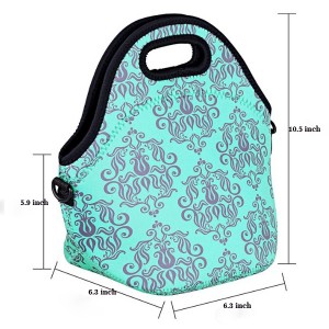 Neoprene lunch tote/bag
