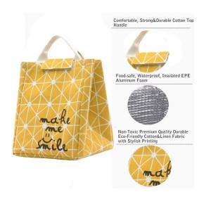 Reusable lunch tote/bag