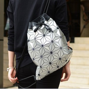 Holographic Drawstring Backpack