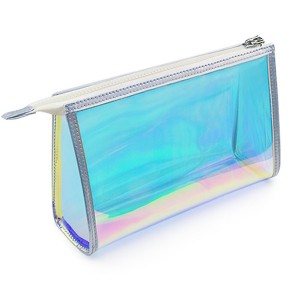 Clear Holographic make up bag