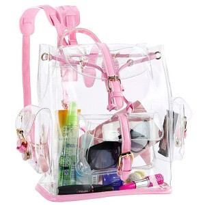 See Through Transparent Backpack for Girls