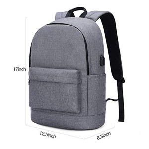School Laptop Backpack w/ USB Port