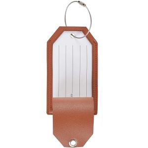 PU Leather luggage tag