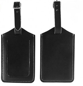 Genuine Leather luggage tag