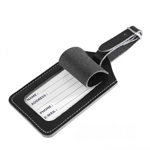 Genuine Leather luggage tag