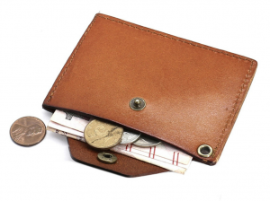 Slim Credit Card Holder with Wrist Loop
