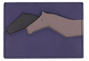 Slim Card Case in Contrast Color