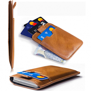 RFID Blocking Pull-out Slim Card Case