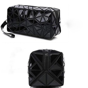 Foldable Holographic cosmetic bag