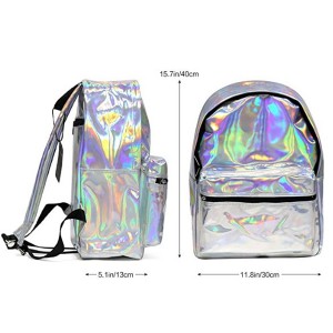 Holographic Laser School Backpack Travel Casual Daypack