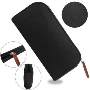 Felt make up bag