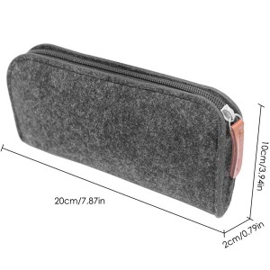 Felt make up bag
