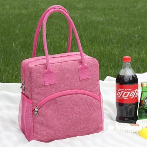 insulated cooler lunch tote