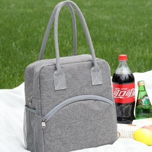 insulated cooler lunch tote