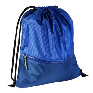 Foldable Drawstring Backpack Gym Bag