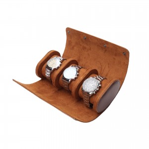 3 Watch Travel Case -Premium Leather Watch Case...