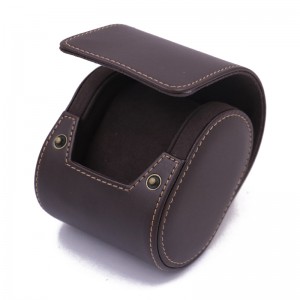 Leather Travel Watch Case Single Watch