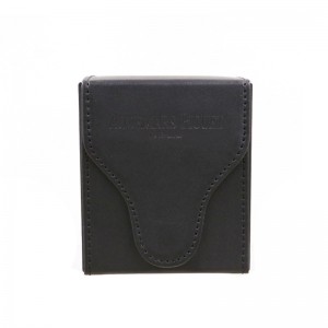 Leather Travel Watch Case with cushion