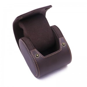 Leather Travel Watch Case Single Watch