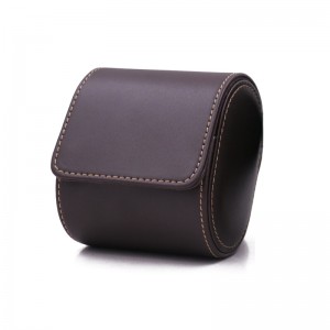 Leather Travel Watch Case Single Watch